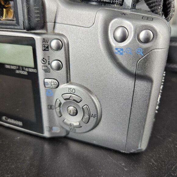 Vintage Canon EOS Digital Rebel XT Camera Body 8MP Made in Japan AS IS Parts Rep - Picture 10 of 12